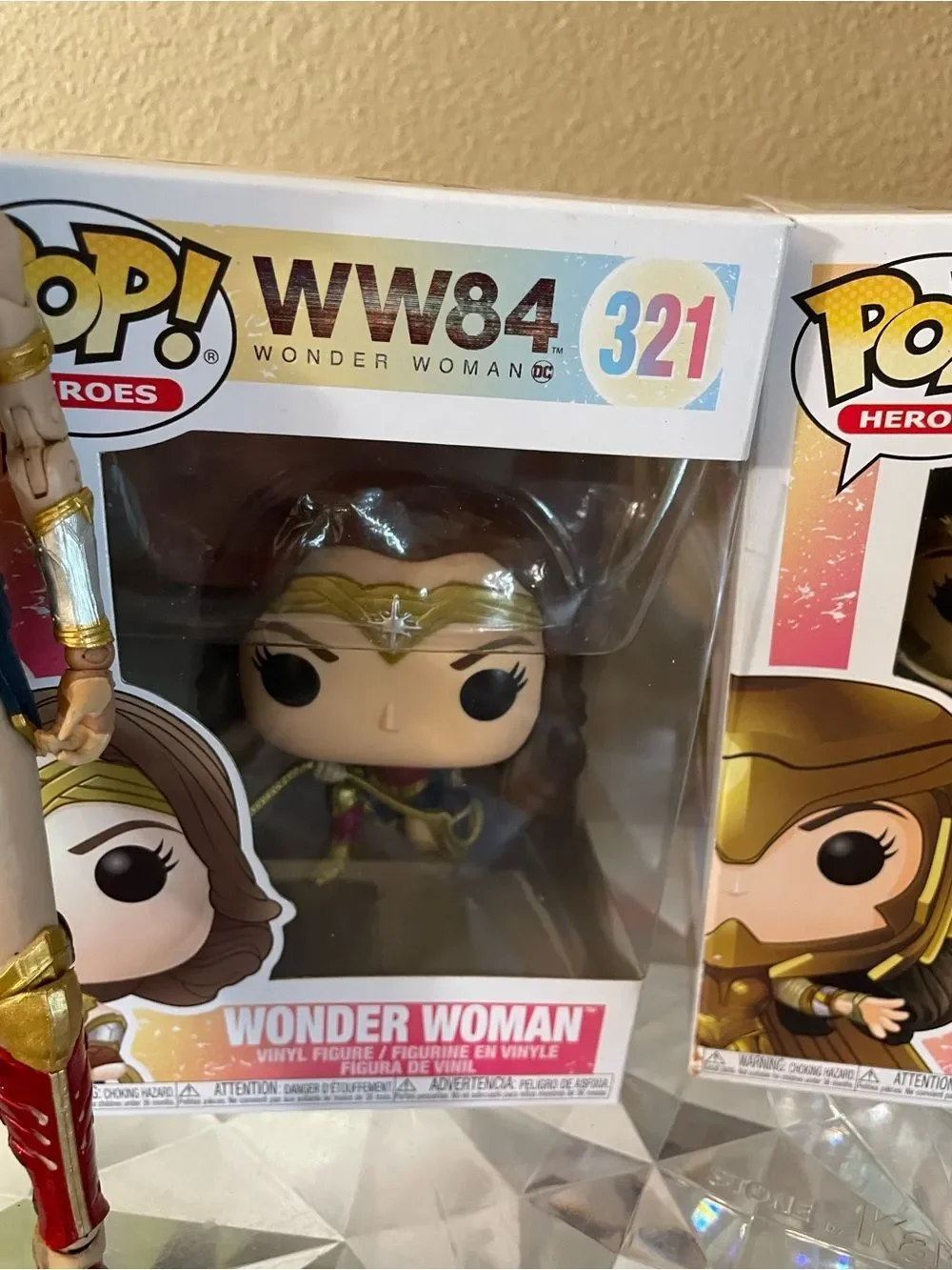 McFarlane Toys Wonder Women Figures Wonder Women WW84 Funko Pops Lot